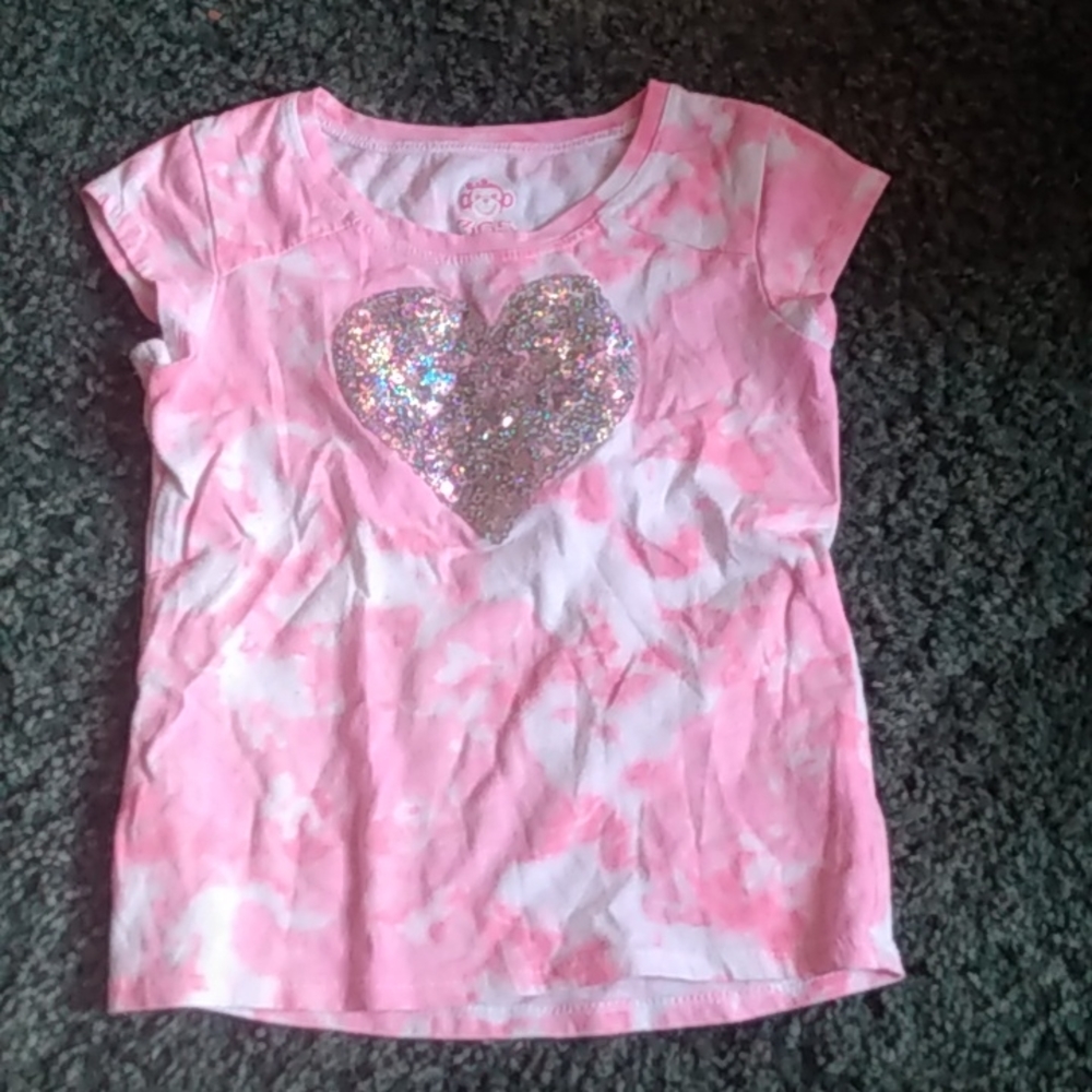 Girls heart shirt